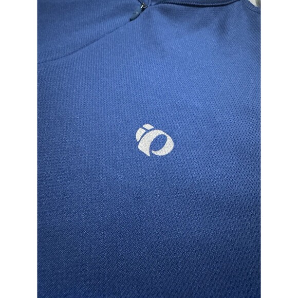 Pearl Izumi Select Series Short Sleeve Cycling Jersey Size XL Blue 3/4 Zip - Picture 3 of 9